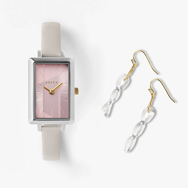 レザーウォッチ・HARIOピアスセット