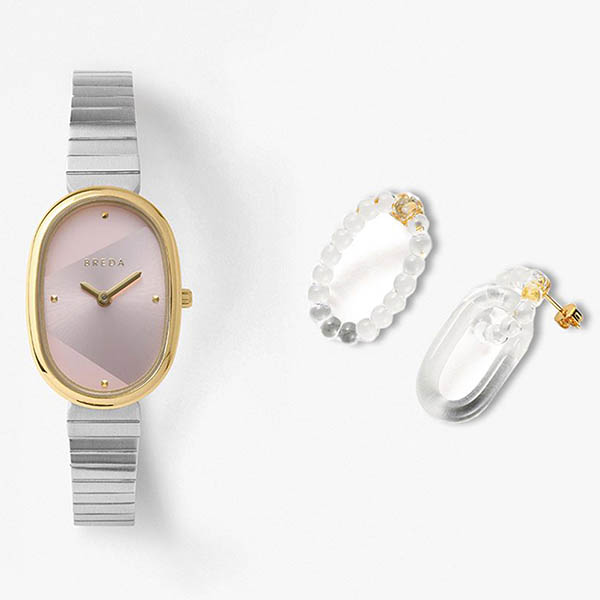 ステンレスウォッチ・HARIOピアスセット