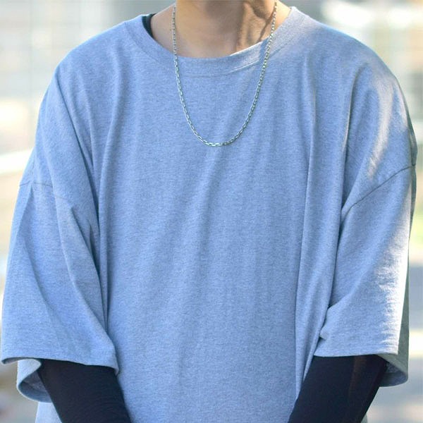 シルバーチェーンネックレス