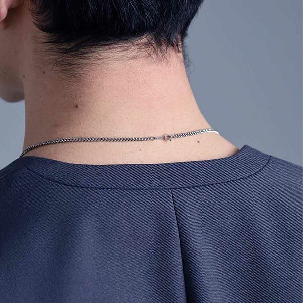 シルバーチェーンネックレス