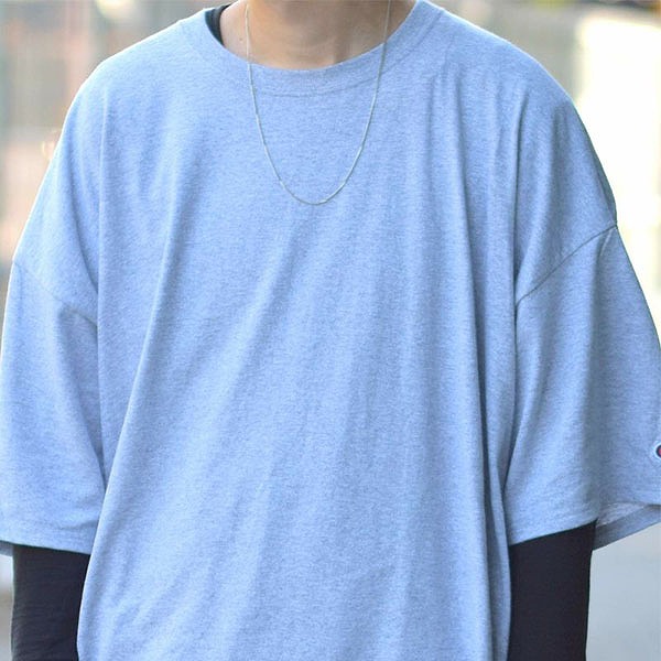 シルバーチェーンネックレス