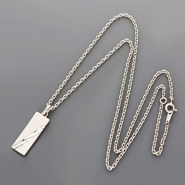 シルバーネックレス