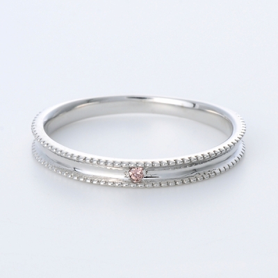 ホワイトゴールドリング