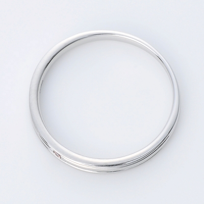 ホワイトゴールドリング