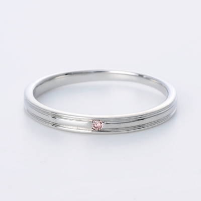 ホワイトゴールドリング