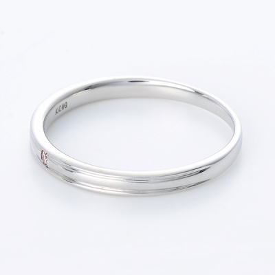 ホワイトゴールドリング