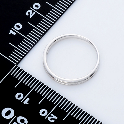 ホワイトゴールドリング