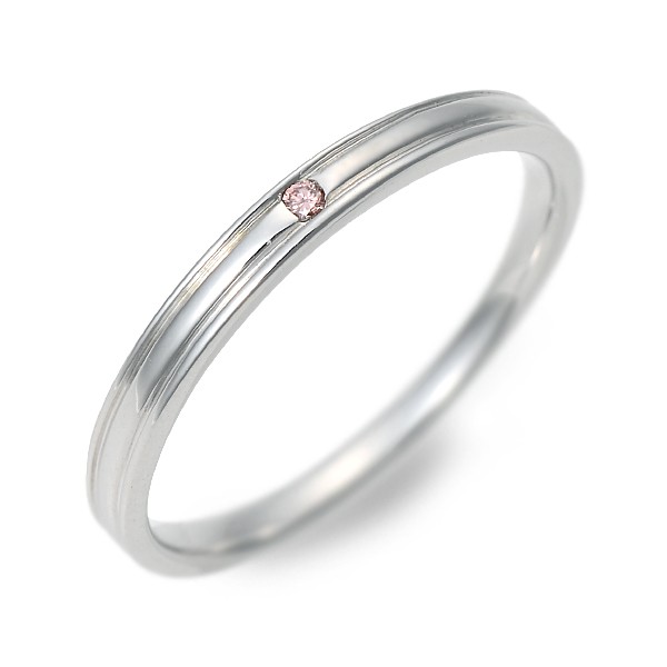 me. ホワイトゴールドリング