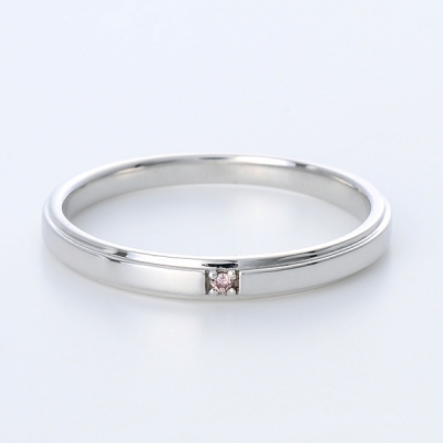 ホワイトゴールドリング