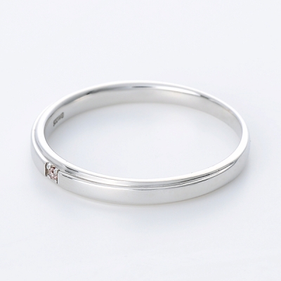 ホワイトゴールドリング