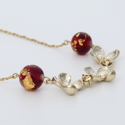 ブラスネックレス