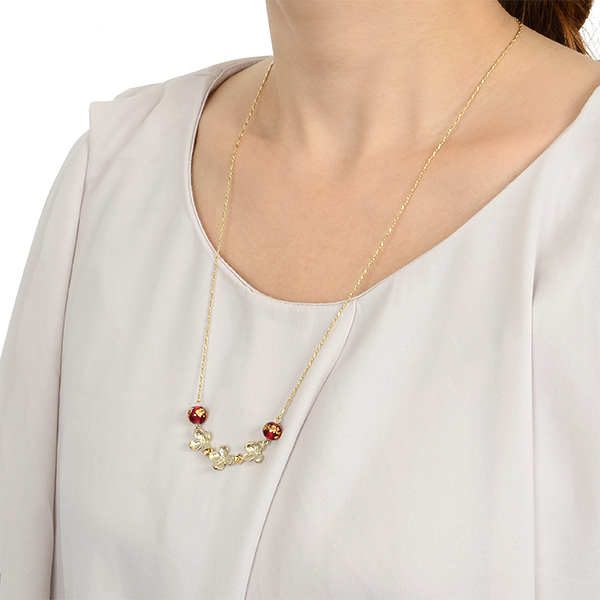 ブラスネックレス