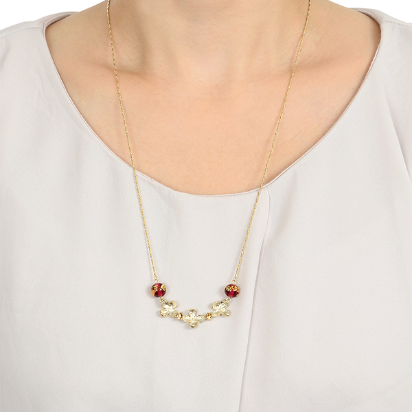 ブラスネックレス