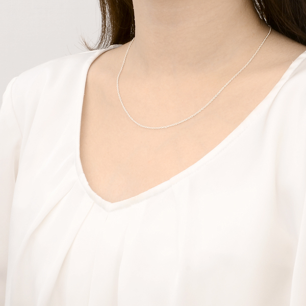 シルバーペアチェーン