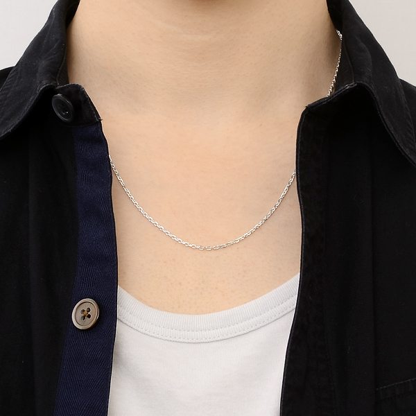 シルバーペアチェーン