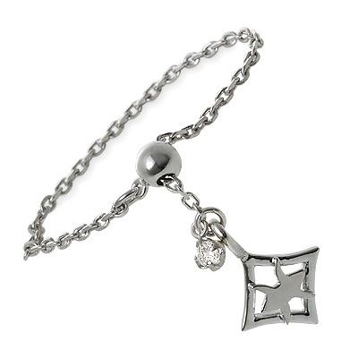 me. ホワイトゴールドリング