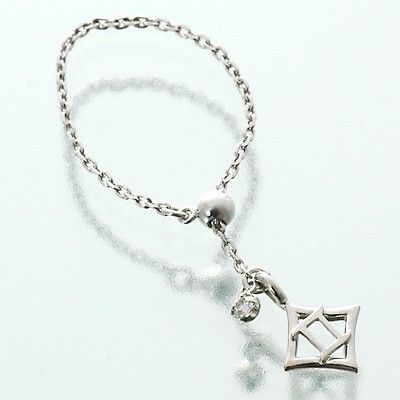 ホワイトゴールドリング