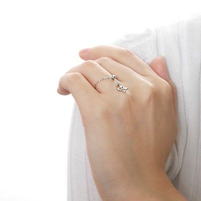 ホワイトゴールドリング