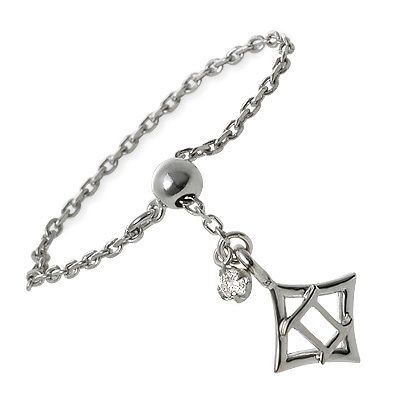 me. ホワイトゴールドリング