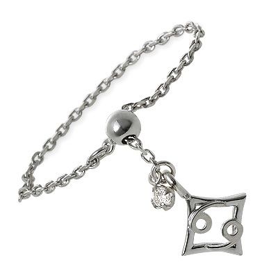 me. ホワイトゴールドリング