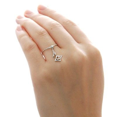 ホワイトゴールドリング