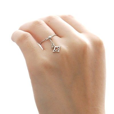 ホワイトゴールドリング