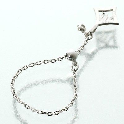 ホワイトゴールドリング