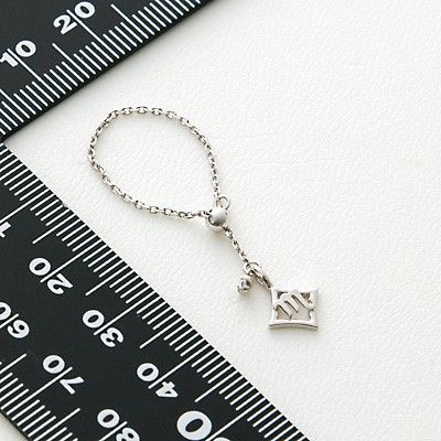 ホワイトゴールドリング