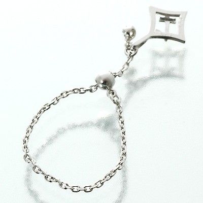 ホワイトゴールドリング