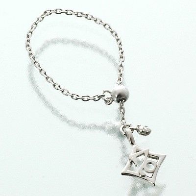 ホワイトゴールドリング