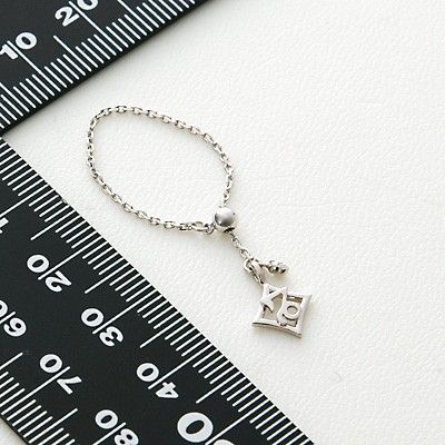 ホワイトゴールドリング