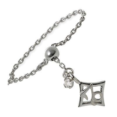 me. ホワイトゴールドリング