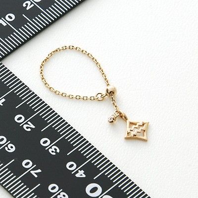 イエローゴールドリング