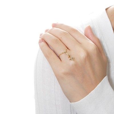 イエローゴールドリング