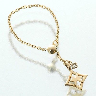 イエローゴールドリング