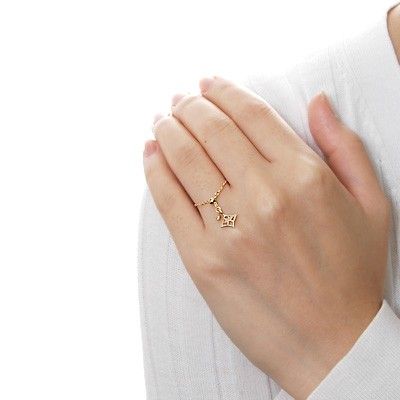 イエローゴールドリング