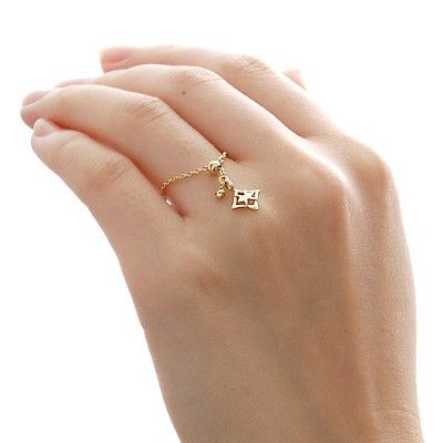 イエローゴールドリング