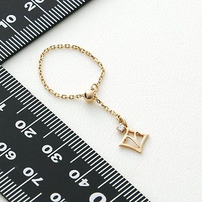 イエローゴールドリング