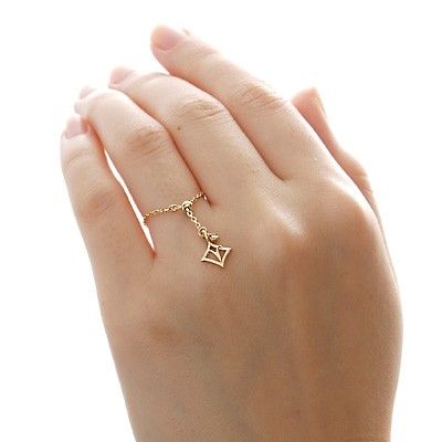 イエローゴールドリング