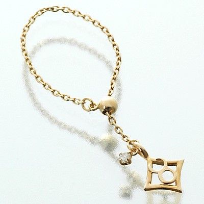 イエローゴールドリング