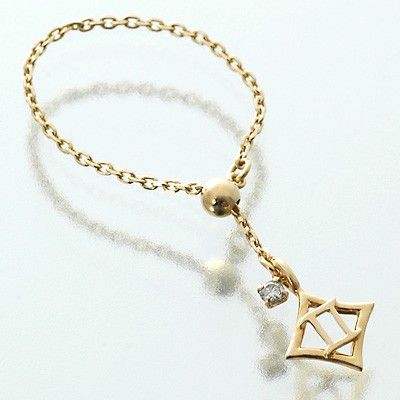 イエローゴールドリング