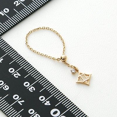 イエローゴールドリング