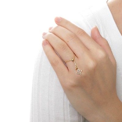 イエローゴールドリング