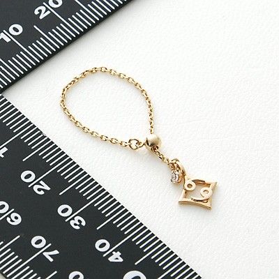 イエローゴールドリング