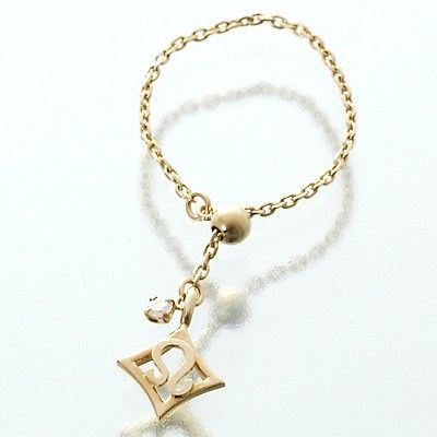 イエローゴールドリング