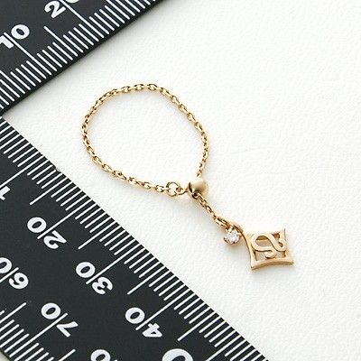 イエローゴールドリング