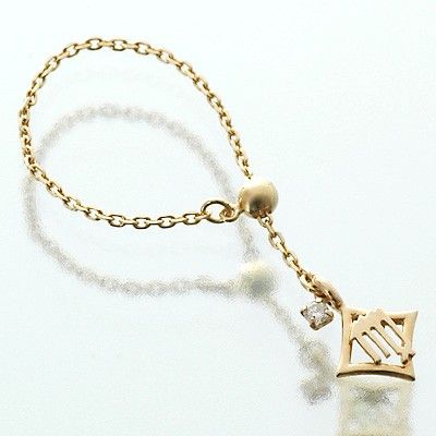 イエローゴールドリング