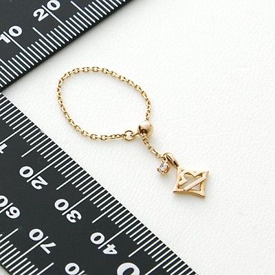 イエローゴールドリング