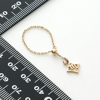 イエローゴールドリング