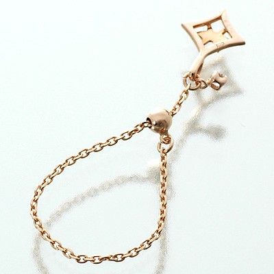 ピンクゴールドリング